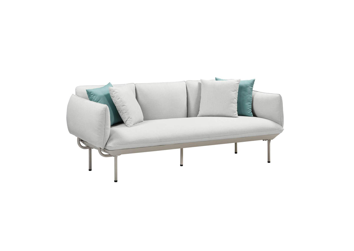 TOV-O54257 Katti Light Grey Outdoor Sofa