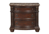 1757-4 Cavalier Night Stand, Marble Top