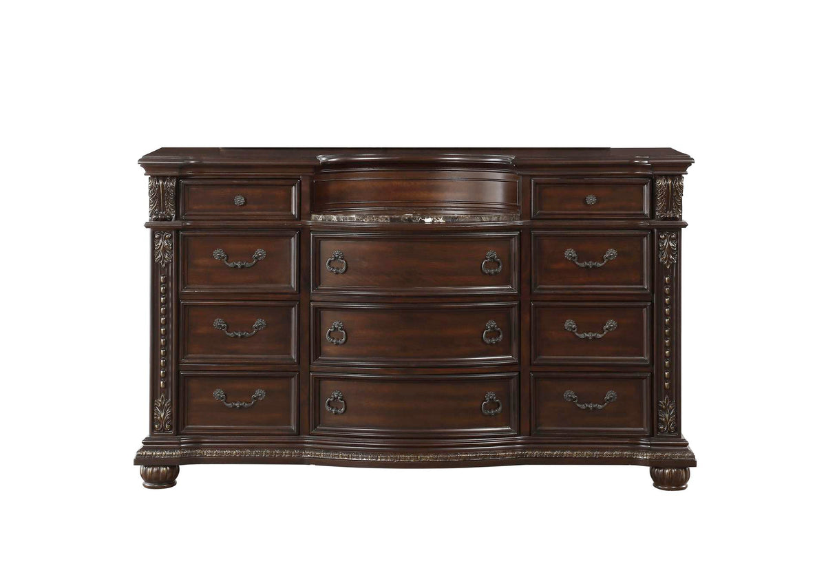 1757-5 Cavalier Dresser, Marble Insert