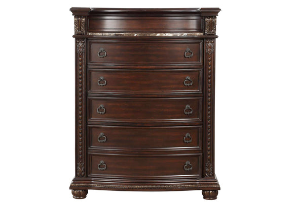 1757-9 Cavalier Chest, Marble Insert