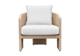 TOV-O68809 Alexa Cream Performance Fabric Outdoor Armchair