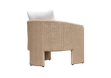 TOV-O68809 Alexa Cream Performance Fabric Outdoor Armchair