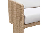 TOV-O68810 Alexa Cream Performance Fabric Outdoor Sofa