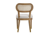 TOV-D54265 Cosette Natural Performance Linen Dining Chair
