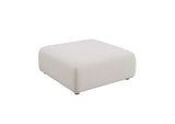 TOV-OC68789 Hangover Cream Boucle Ottoman