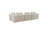 TOV-L68788-SO Hangover Cream Performance Linen Sofa
