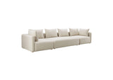 TOV-L68788-SO1 Hangover Cream Performance Linen 145 Inch Long Sofa