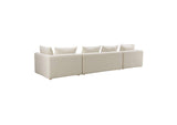 TOV-L68788-SO1 Hangover Cream Performance Linen 145 Inch Long Sofa