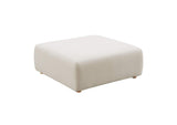 TOV-OC68790 Hangover Cream Performance Linen Ottoman