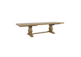 180201 Florence 126-inch Extension Dining Table Rustic Honey