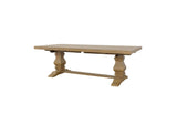 180201 Florence 126-inch Extension Dining Table Rustic Honey