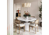 TOV-D54265 Cosette Natural Performance Linen Dining Chair