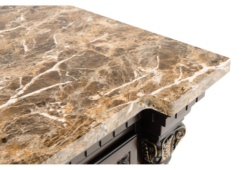 1808-40 Hill Server with Faux Marble Top