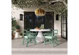 TOV-D21022 Ginny Green Rattan Dining Chair