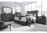 AZU5S4D Oxford Upholstered Footboard Storage Bed In Dolphin