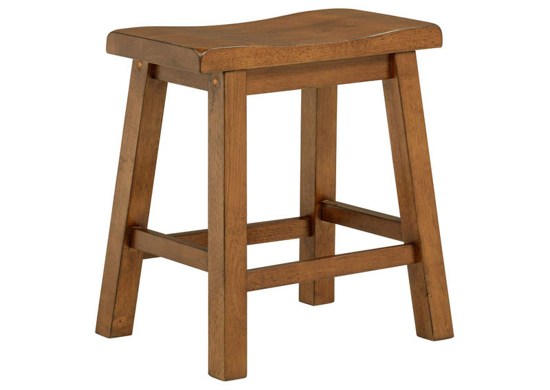 182446 Mayfair 3-piece Kitchen Island with Extension Table Dark Oak