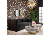 TOV-L68109 Callie Black Velvet Sofa
