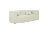 TOV-L68108 Callie Cream Velvet Sofa