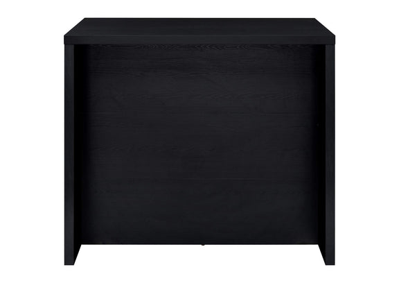 182784 Topanga Engineered Wood Freestanding Home Bar Black