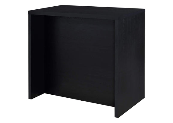 182784 Topanga Engineered Wood Freestanding Home Bar Black