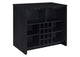 182784 Topanga Engineered Wood Freestanding Home Bar Black