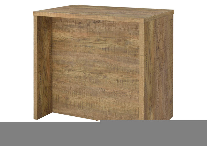 182785 Topanga Engineered Wood Freestanding Home Bar Mango