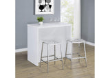 182786 Topanga Engineered Wood Freestanding Home Bar White