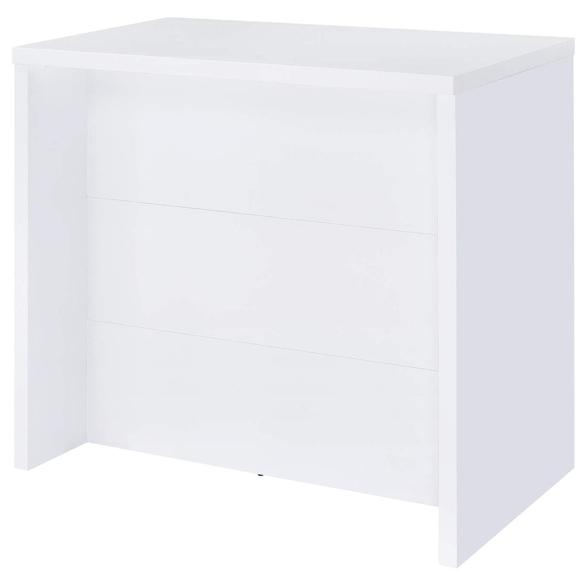 182786 Topanga Engineered Wood Freestanding Home Bar White