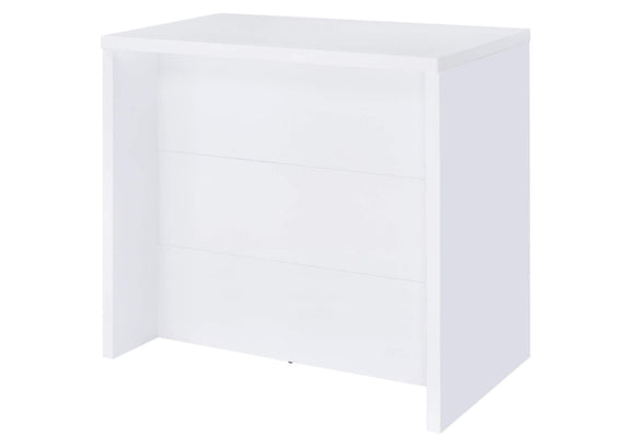 182786 Topanga Engineered Wood Freestanding Home Bar White