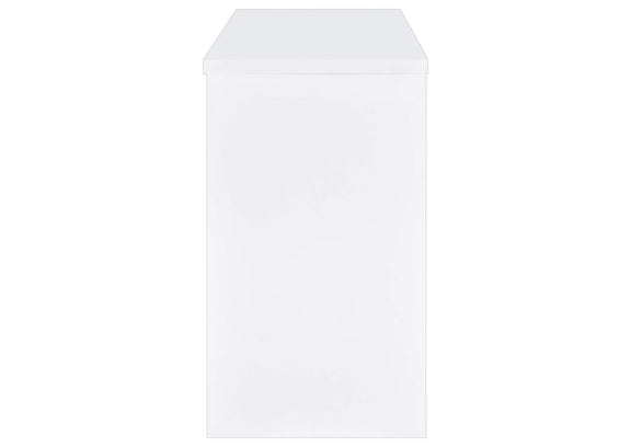 182786 Topanga Engineered Wood Freestanding Home Bar White