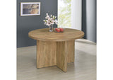 183021 Jamestown Round 47-inch Composite Wood Dining Table Mango