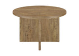 183021 Jamestown Round 47-inch Composite Wood Dining Table Mango