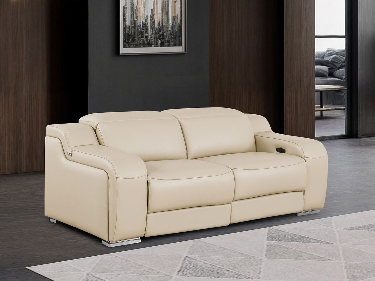 1116 - 2-Piece Modular Power Reclining Loveseat In With 2 Power Recliners & Power Headrests