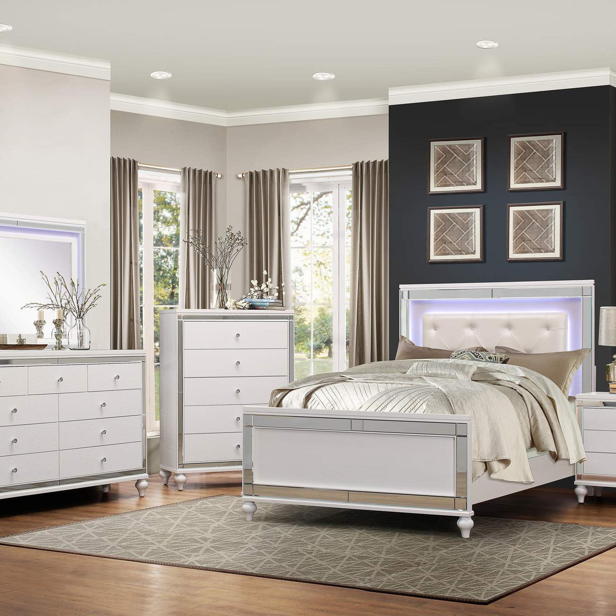 1845-9 Alonza Chest