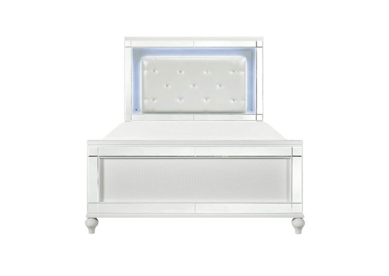 1845KLED-1CKKIT Alonza California King Bed, LED Lighting