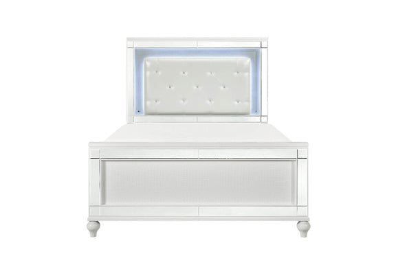 1845KLED-1EKKIT Alonza Eastern King Bed, LED Lighting