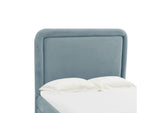 TOV-B44217 Briella Bluestone Velvet Full Bed