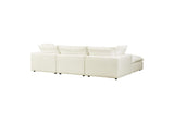 REN-L0094-SEC Cali Natural Performance Fabric Modular 4 Piece Sectional