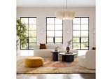 TOV-L68668 Fickle Cream Boucle Modular Left Facing Loveseat