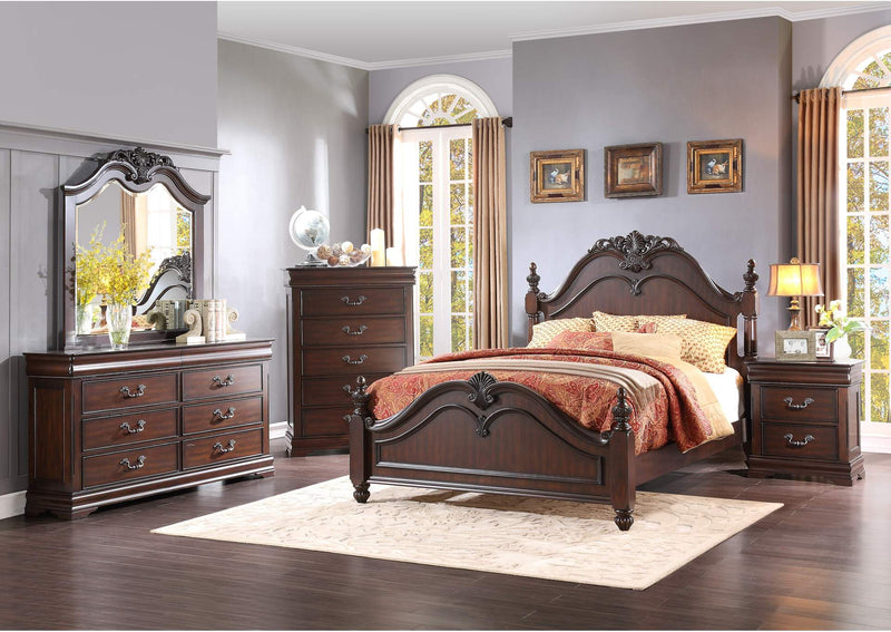 1869-4 Belvieu Night Stand, Hidden Drawer