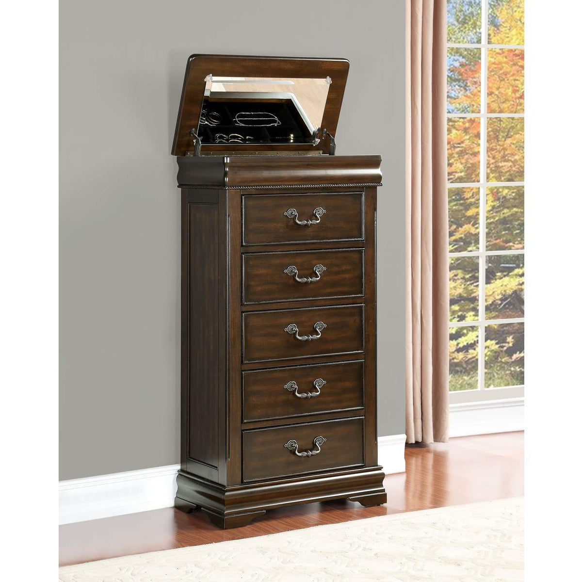 1869-12 Belvieu Lift Top Lingerie Chest
