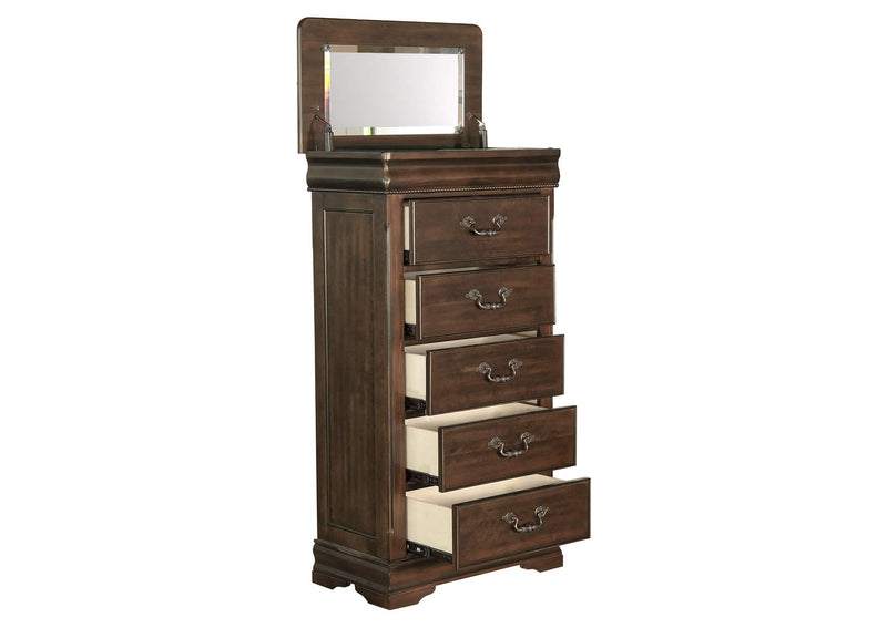 1869-12 Belvieu Lift Top Lingerie Chest