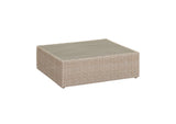 REN-O11164 Cali Natural Wicker Outdoor Ottoman