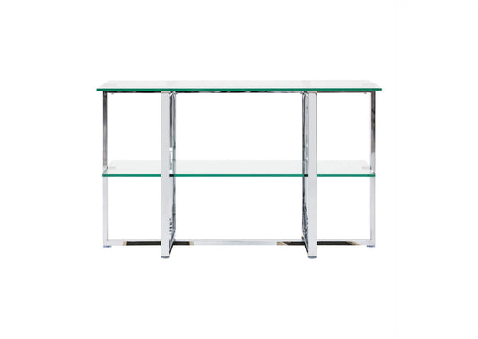 1AJ5733G Amalfi Glass Shelf Sideboard