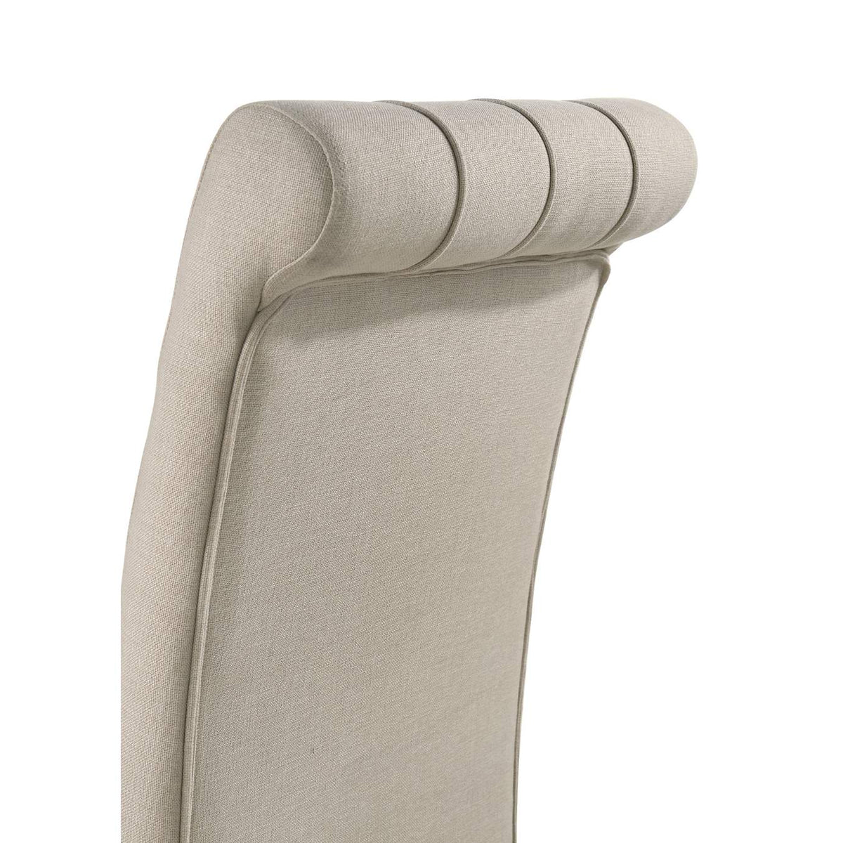 190162 Alana Fabric Upholstered Dining Side Chair Beige (Set of 2)