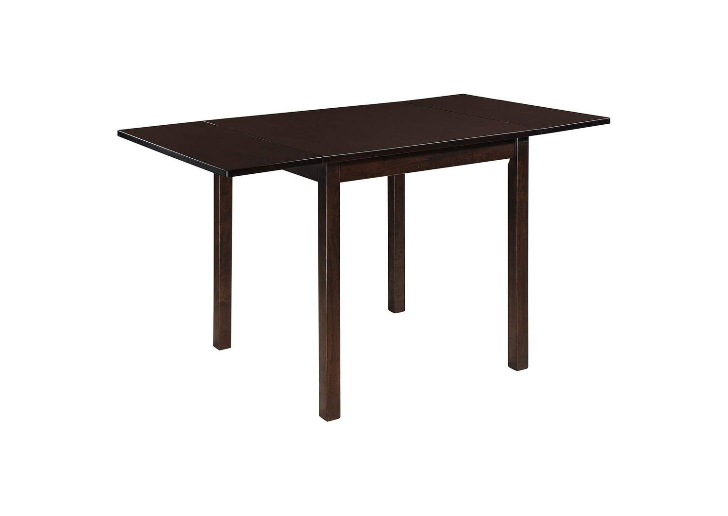 190821 Kelso Rectangular 52-inch Extension Dining Table Cappuccino