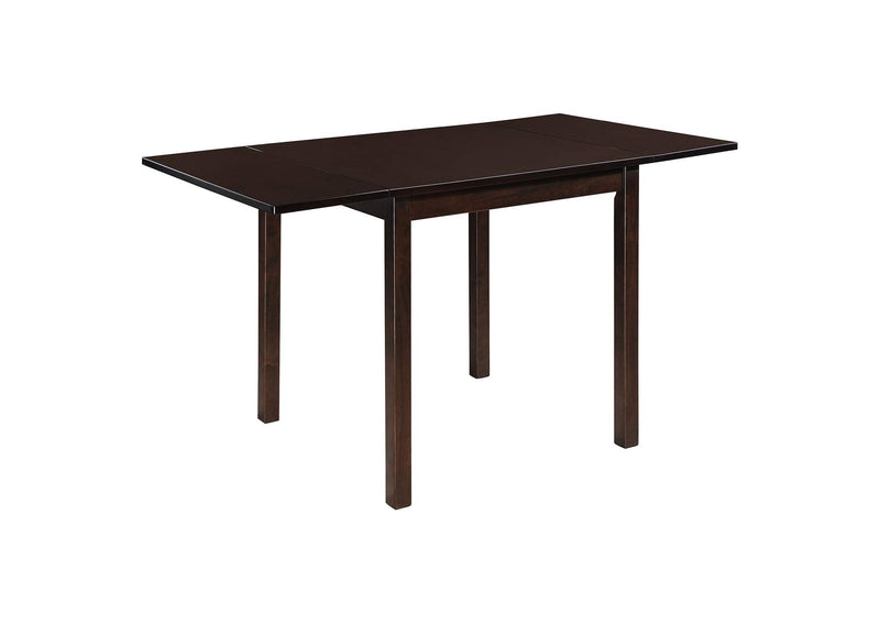 190821 Kelso Rectangular 52-inch Extension Dining Table Cappuccino