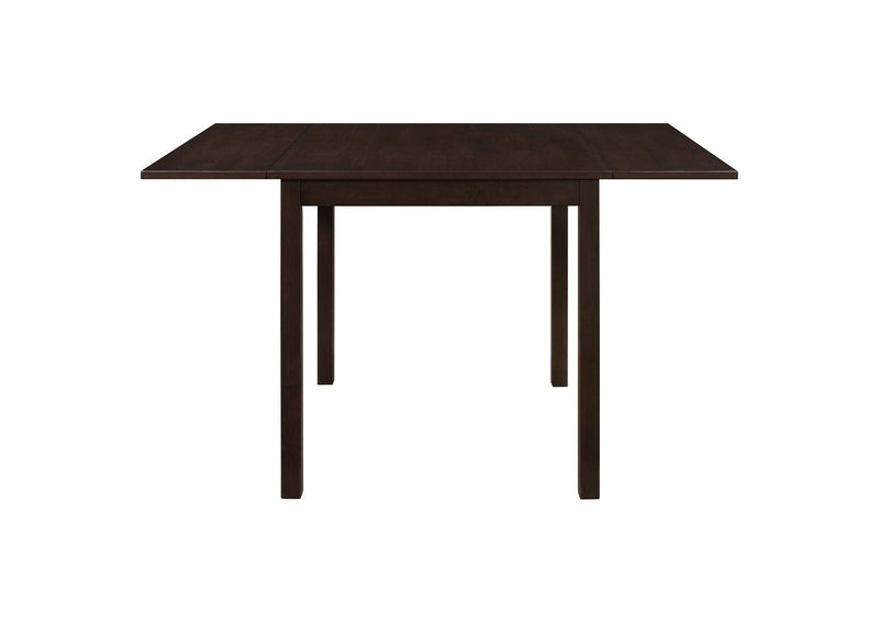 190821 Kelso Rectangular 52-inch Extension Dining Table Cappuccino