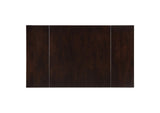 190821 Kelso Rectangular 52-inch Extension Dining Table Cappuccino