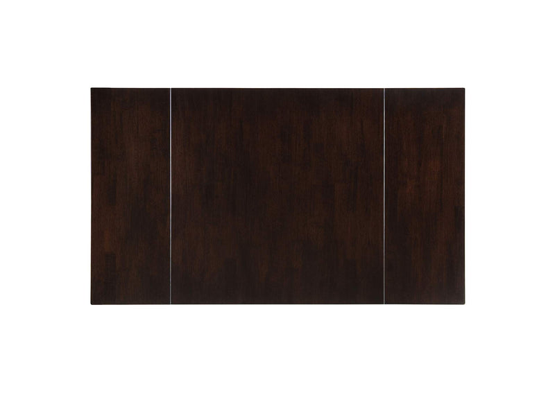190821 Kelso Rectangular 52-inch Extension Dining Table Cappuccino